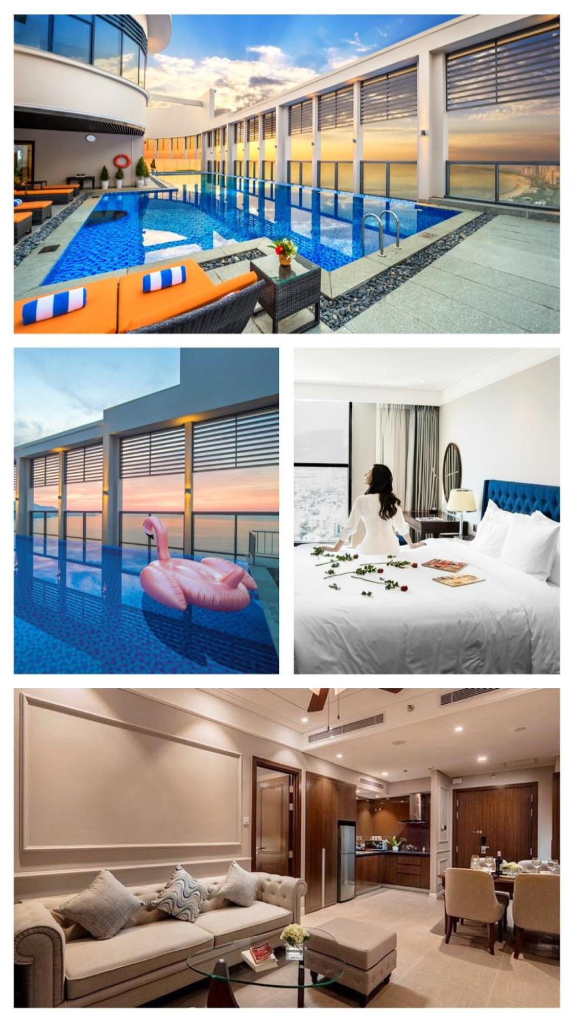 Luxury Apartment - Rooftop Swimming Pool - Beach Front - Hinata Apartment Đà Nẵng Extérieur photo
